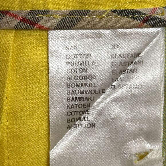 (K2) Burberry Golf Check Print Mini Skirt, Women's Size 8 - Picture 13 of 13